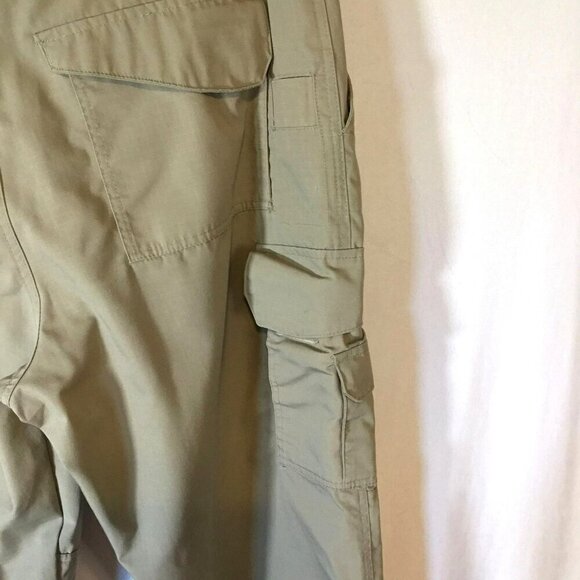 Tru-Spec Men's Tactical Cargo Pants in Khaki Size 38-30 Uniform Security Career - Picture 11 of 16